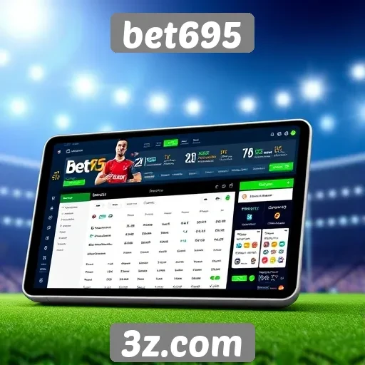 Interface do Bet695 melhora experiência do usuário